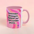 Üstesinden Gelemezsin Dedikleri Her Şeyin İçinden Geçtim 💪 – Motivasyon Kupa Bardak