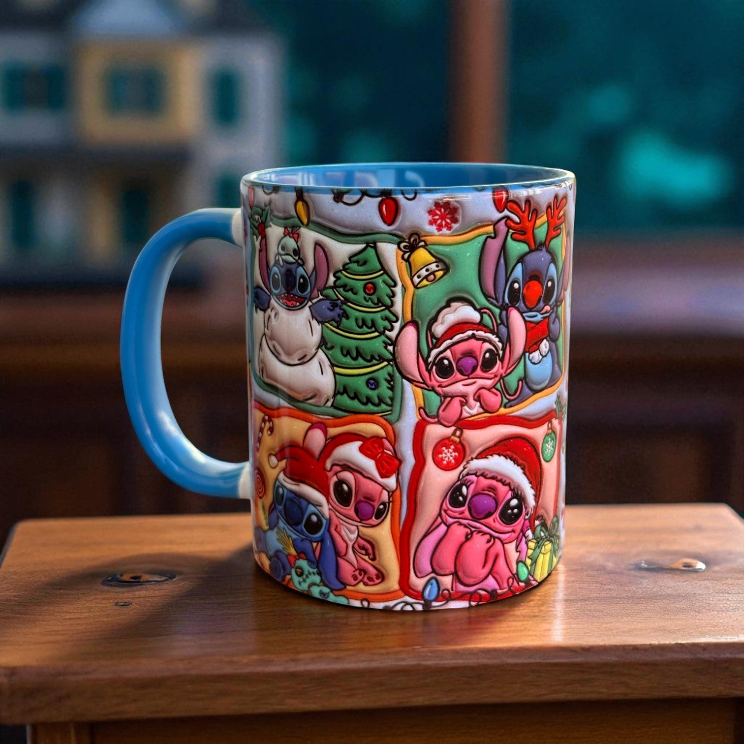 Stitch Tasarım Porselen Kupa