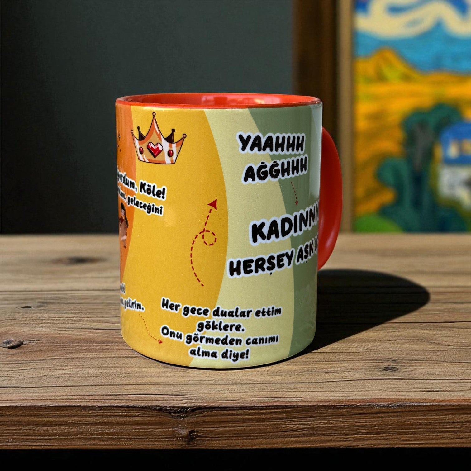 Prens Köle KADINN! Premium Kupa
