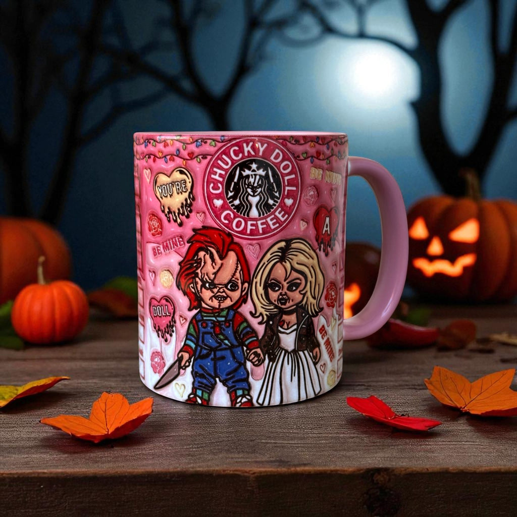 Chucky Halloween Premium Kupa