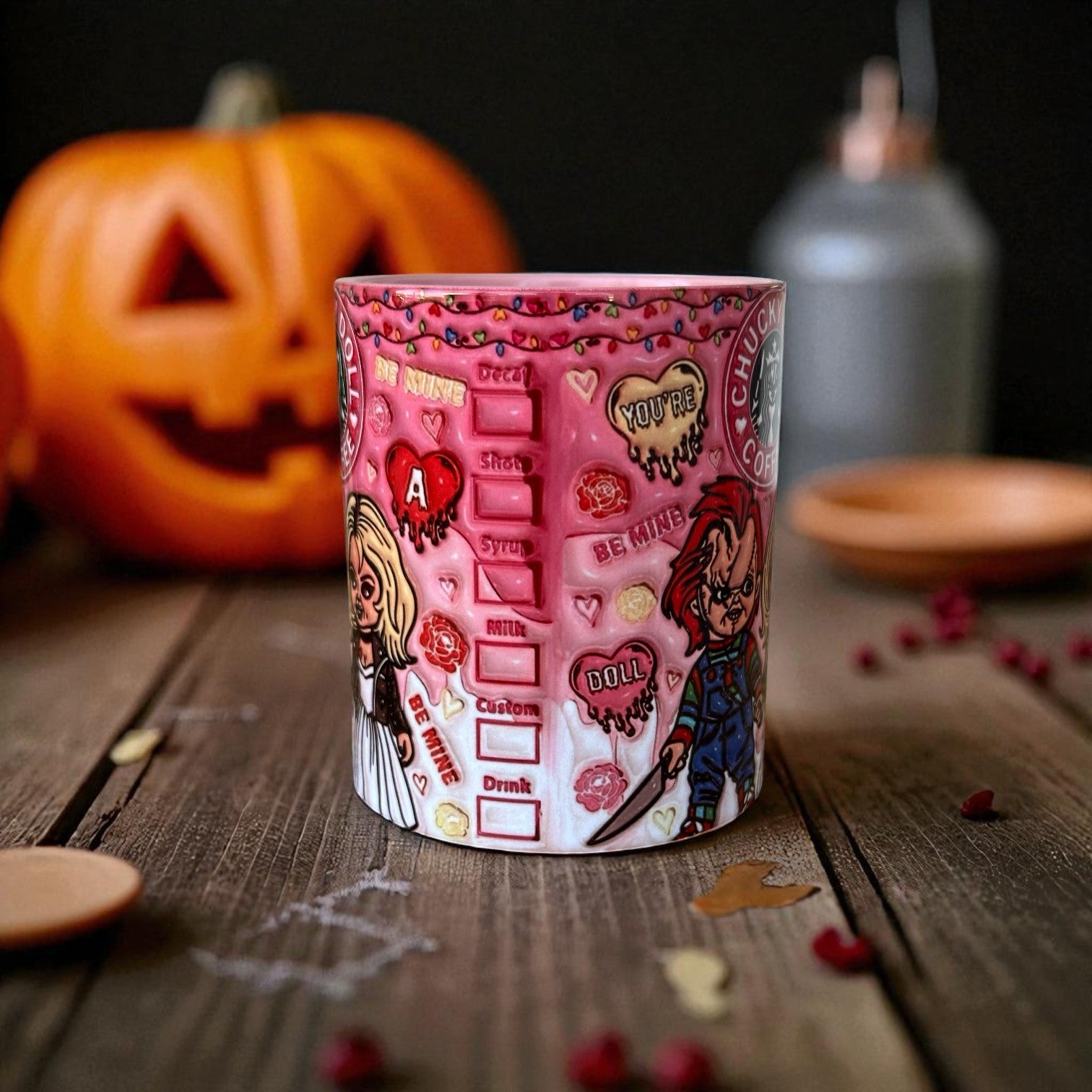 Chucky Halloween Premium Kupa