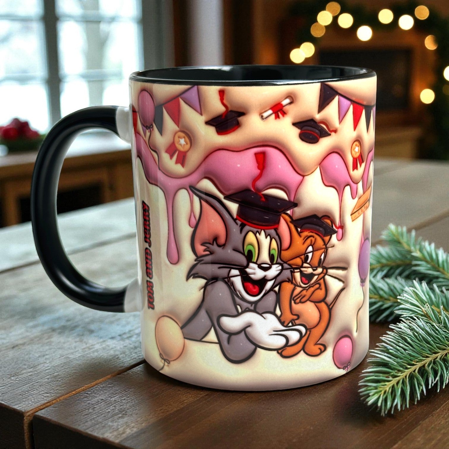 🐭 Tom ve Jerry Tasarım Kupa