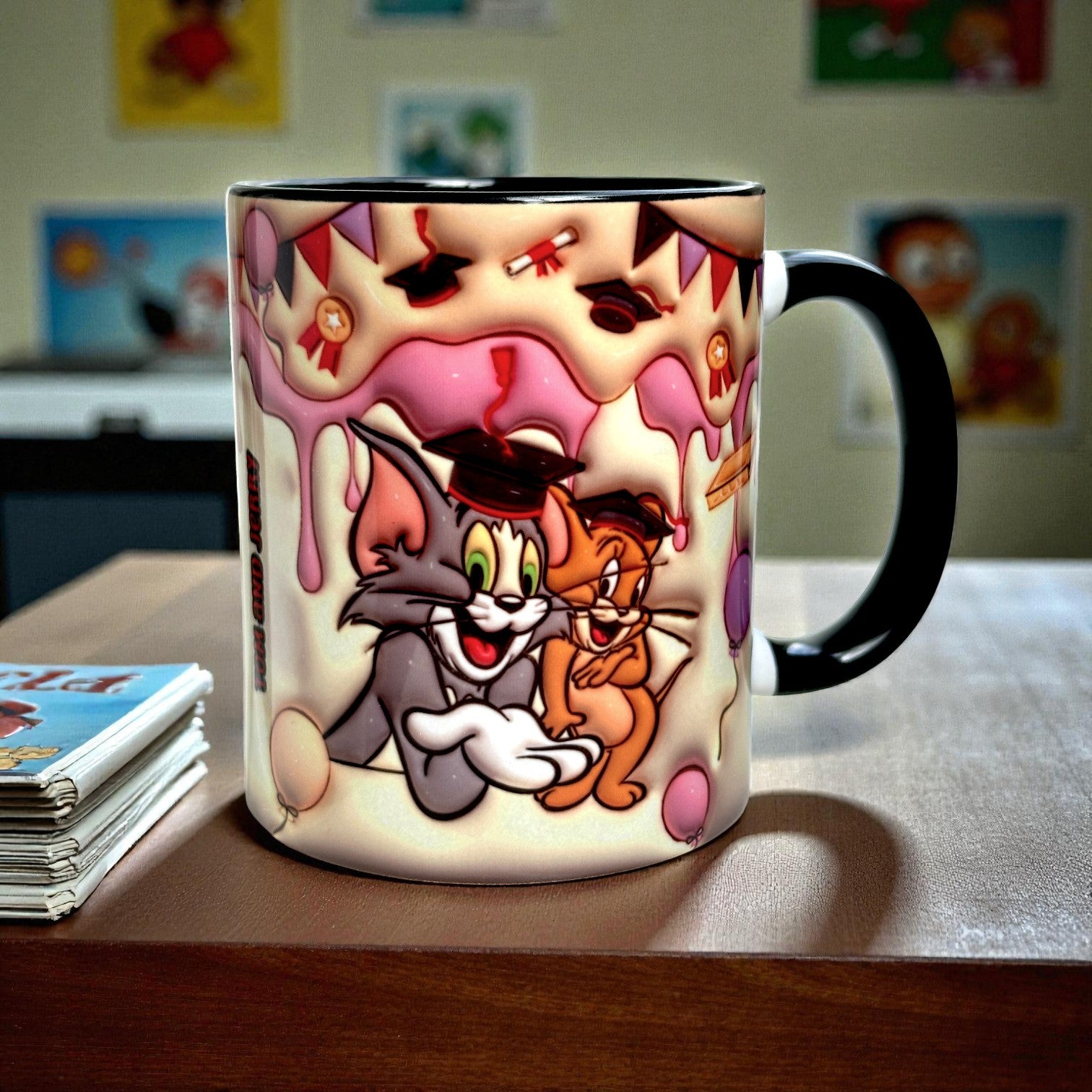 🐭 Tom ve Jerry Tasarım Kupa