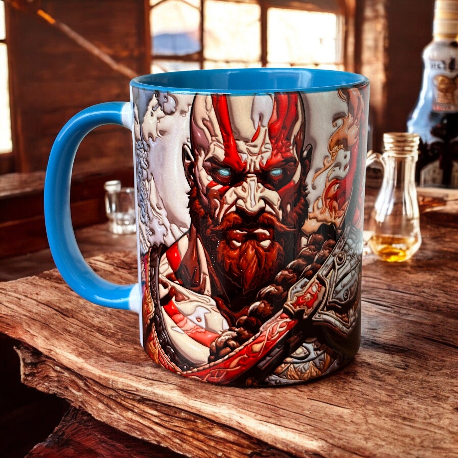 ⚔️ God of War Kratos Tasarım Kupa